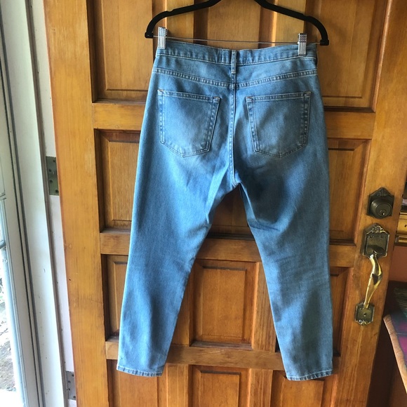 Everlane light wash denim jeans Sz 27 Ankle - Picture 4 of 9